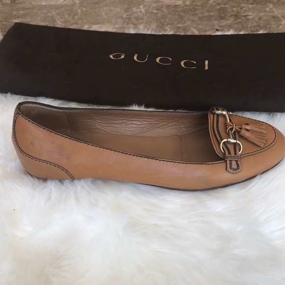 Gucci leather flats - Picture 2 of 4